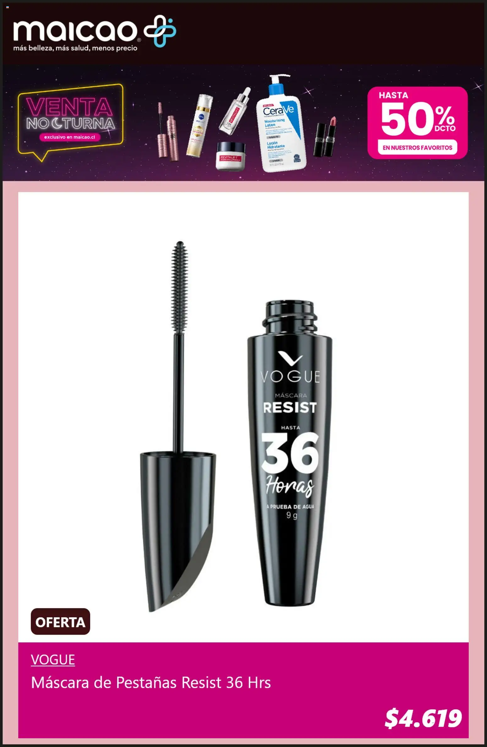 Maicao Ofertas │ válido desde el 13.09.2026 | Página: 3 | Productos: Loción, Agua, Máscara