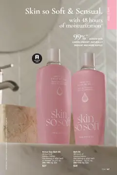 Preview of Avon weekly ads valid from 07/01/2026 | Page: 87 | Products: Bath, Oil