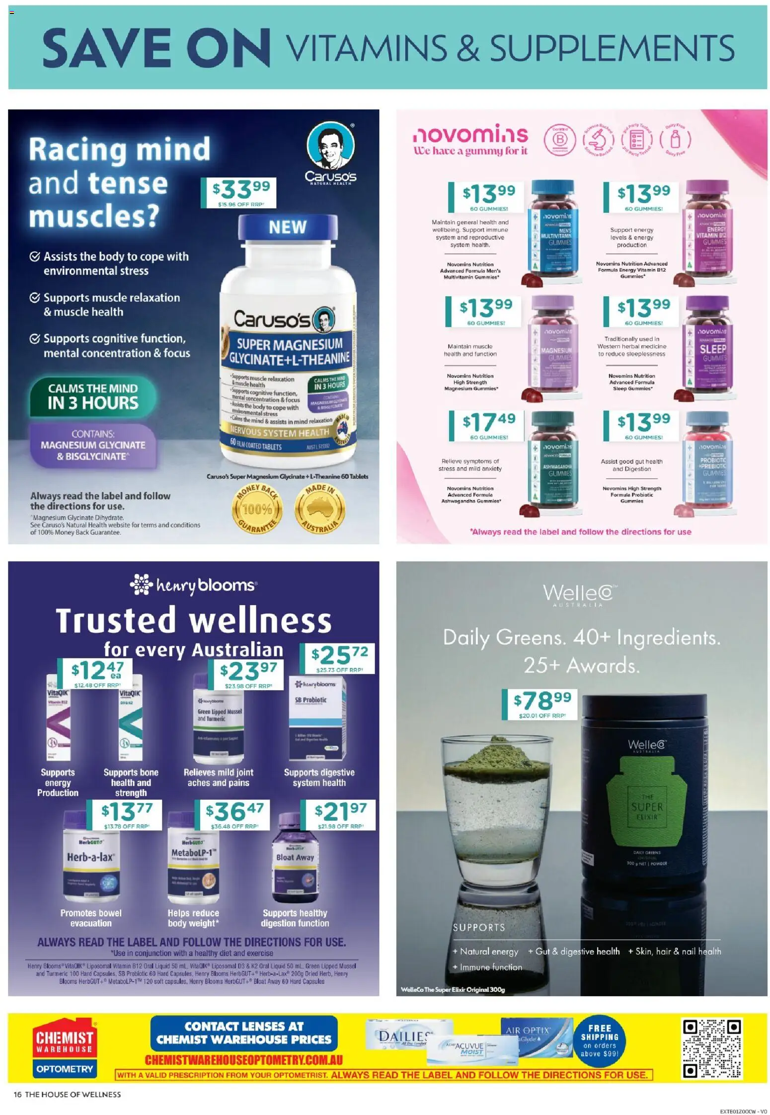 Chemist Warehouse catalogue - valid from 09/07/2026 | Page: 16 | Products: Herbal, Multivitamin, Tablets, Vitamin