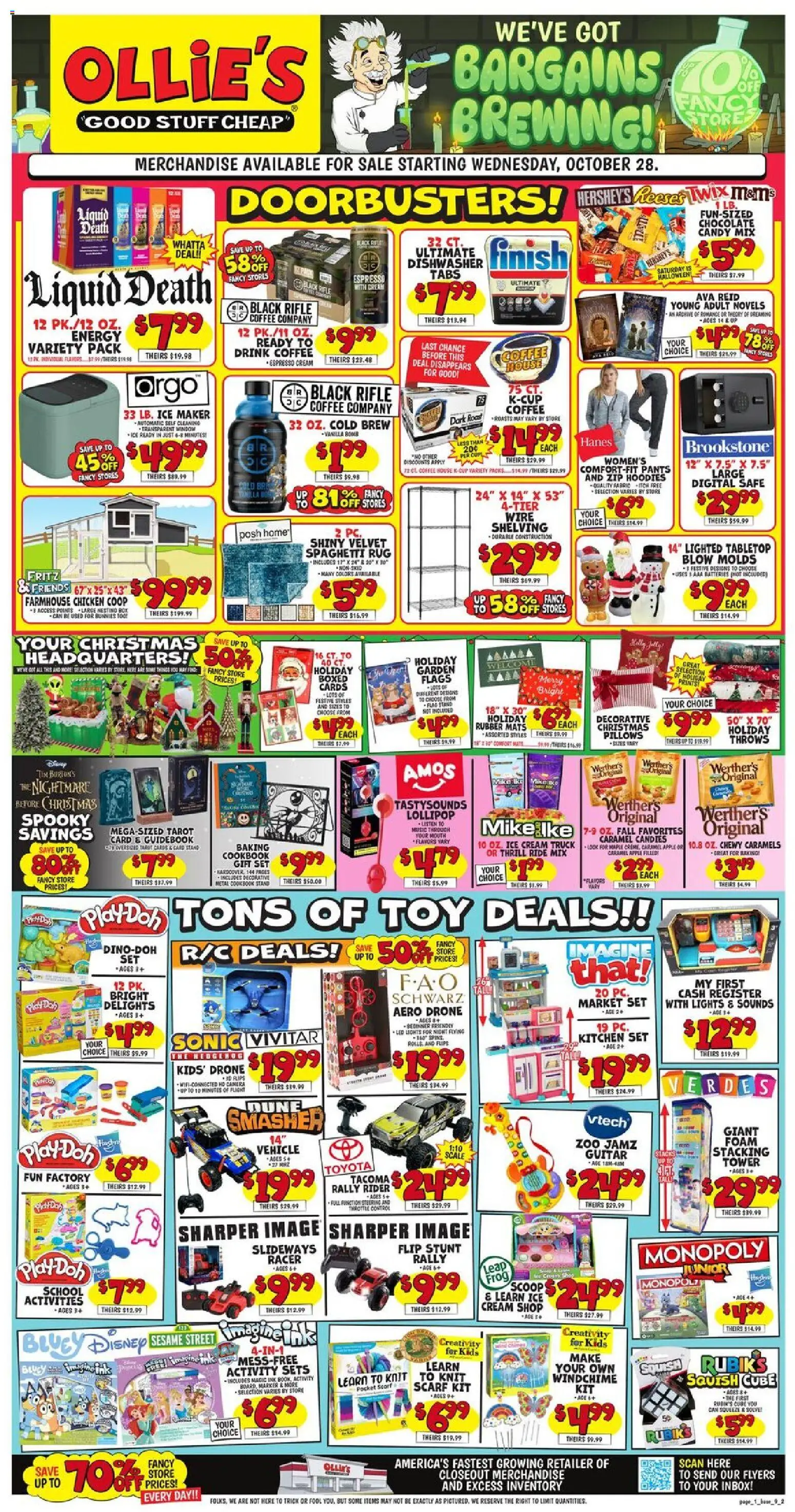 Ollie's Weekly Ad - valid from 10/28/2026 | Page: 1