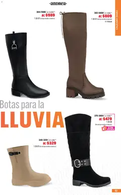 Vista previa de Andrea catálogo Outlet, nuevo folleto de la tienda, válido en México a partir del 03.05.2026 | Página: 63