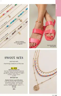 Preview of Avon weekly ads valid from 06.05.2026 | Page: 145 | Products: Sandals