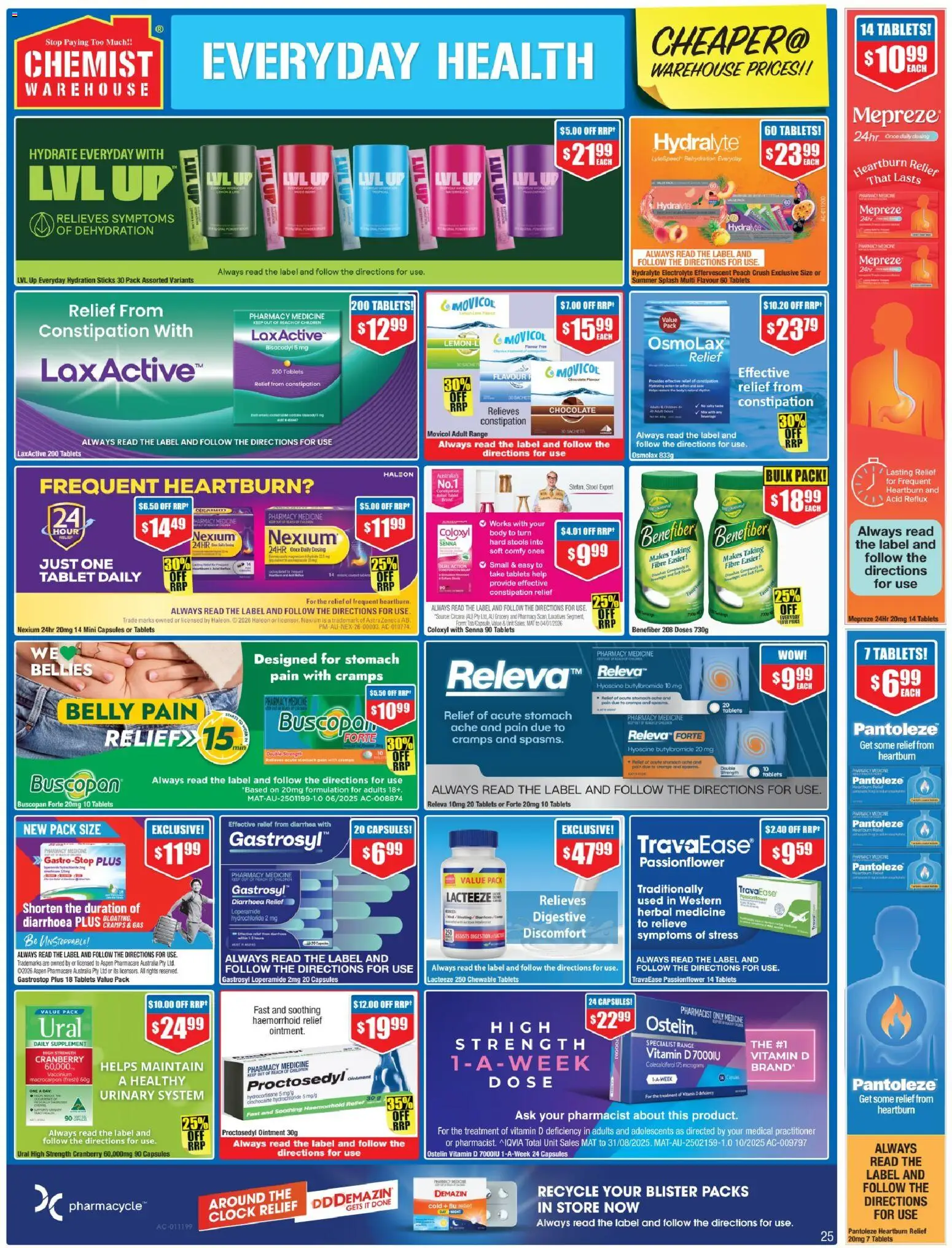   ﻿﻿Chemist Warehouse catalogue from 23/07/2026 > Big discounts — page 25