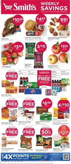 Preview of Smith's weekly ads valid from 07/08/2026