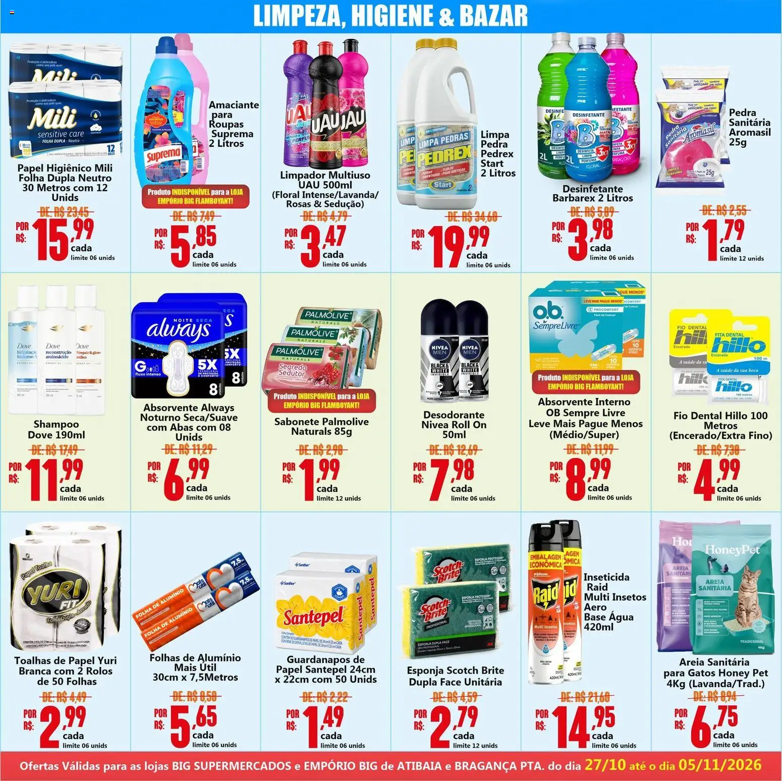 Big Supermercados Folheto - válido de 27/10/2026 | Página: 5
