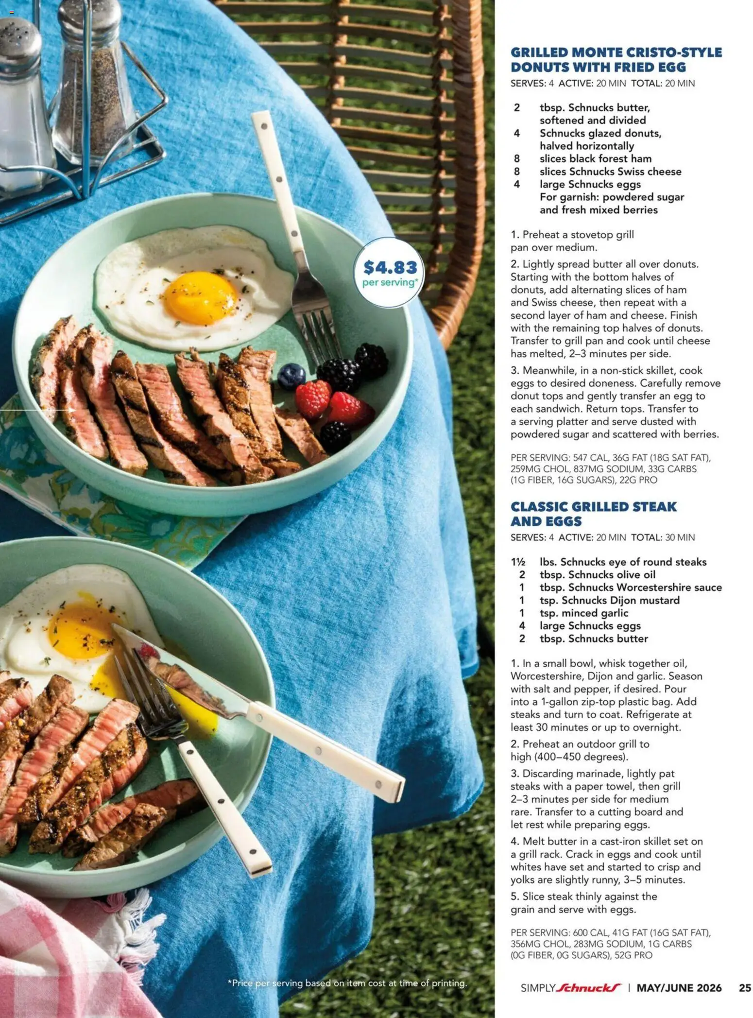 Schnucks Monthly Ad - valid from 01.05.2026 | Page: 27 | Products: Berries, Cheese, Oil, Ham