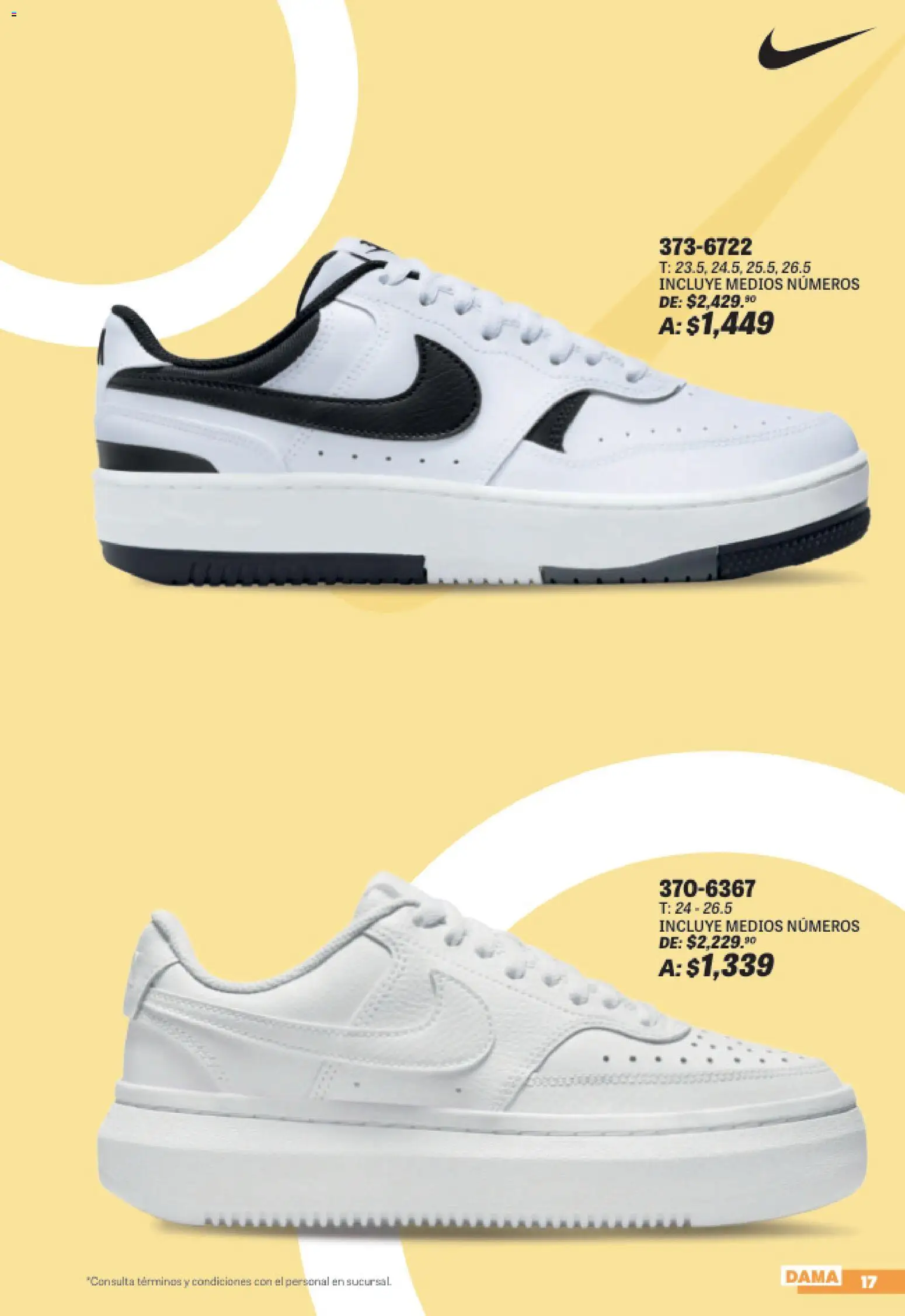 Nuevas ofertas de Andrea válidas en toda la República Mexicana desde el 19/07/2026. ¡Encuentra las mejores ofertas en Andrea catálogo Sports Week! | Página: 17