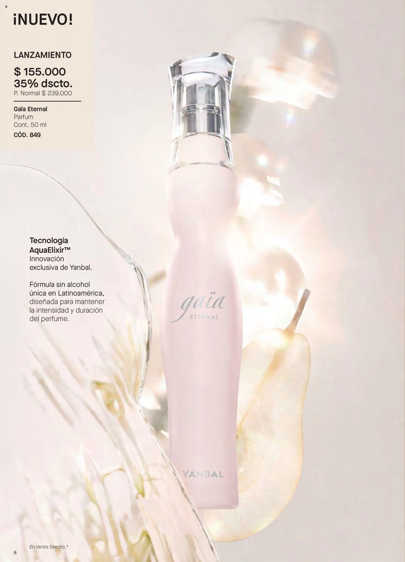 Yanbal revista - valida desde el 18/07/2026 | Página: 8 | Productos: Tintura