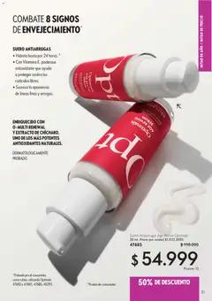 Oriflame catálogo c10 2026 -  Vista previa de la revista de la tienda Oriflame valido desde el 11/07/2026 | Página: 21 | Productos: Serum