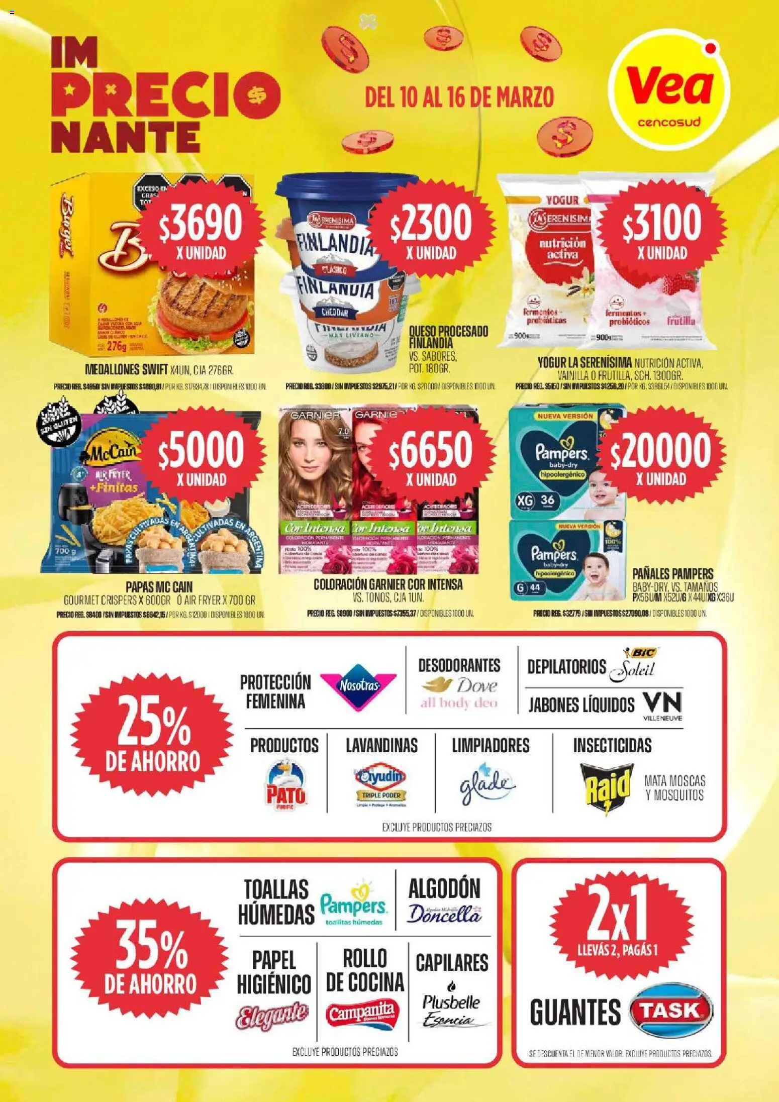 Vea - Oferta imPRECIOnante │ válido desde el 10.03.2026 | Página: 6 | Productos: Mata moscas, Body, Queso, Yogur