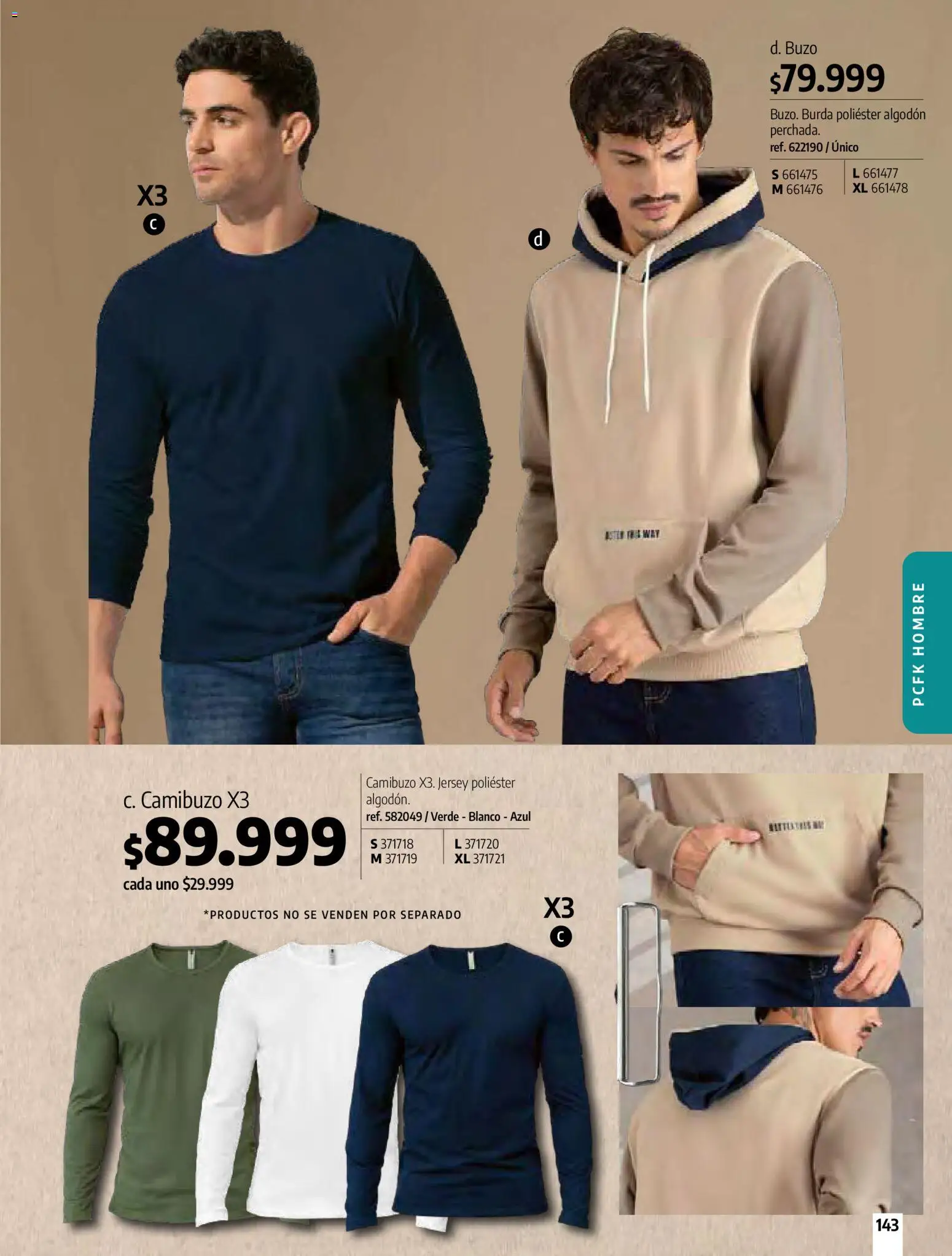 Pacifika revista - valida desde el 01.03.2026 | Página: 145 | Productos: Algodón, Buzo