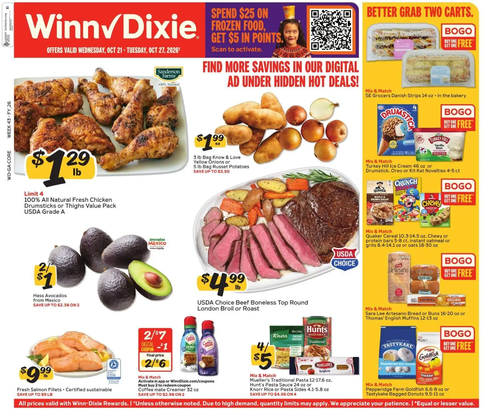 Winn Dixie Weekly Ad - valid from 10/21/2026 | Page: 1