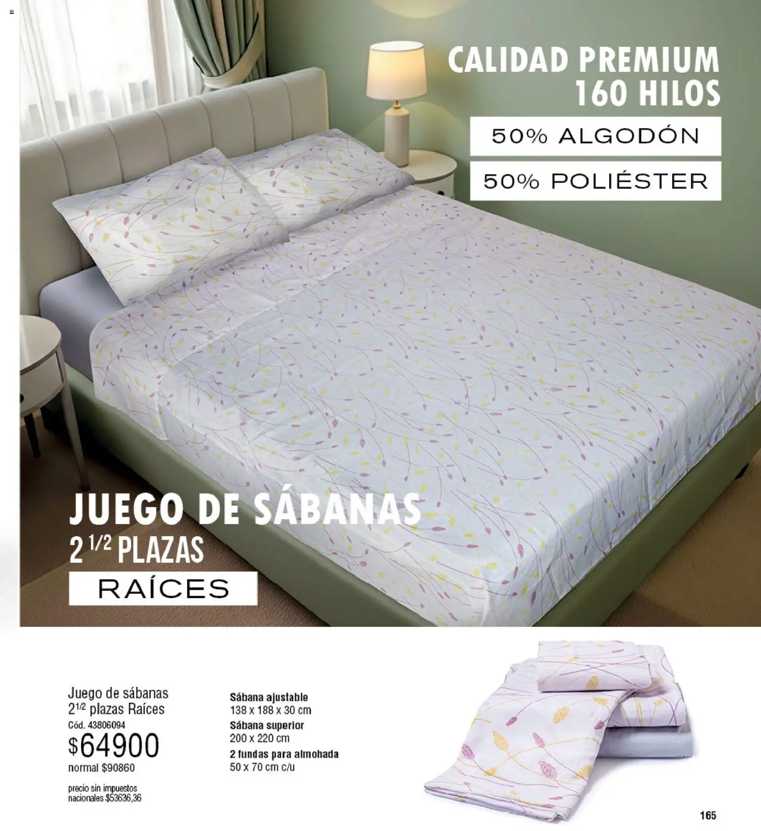 Millanel - Catálogo │ válido desde el 20/07/2026 | Página: 189 | Productos: Sábana ajustable, Algodón, Sabanas, Almohada