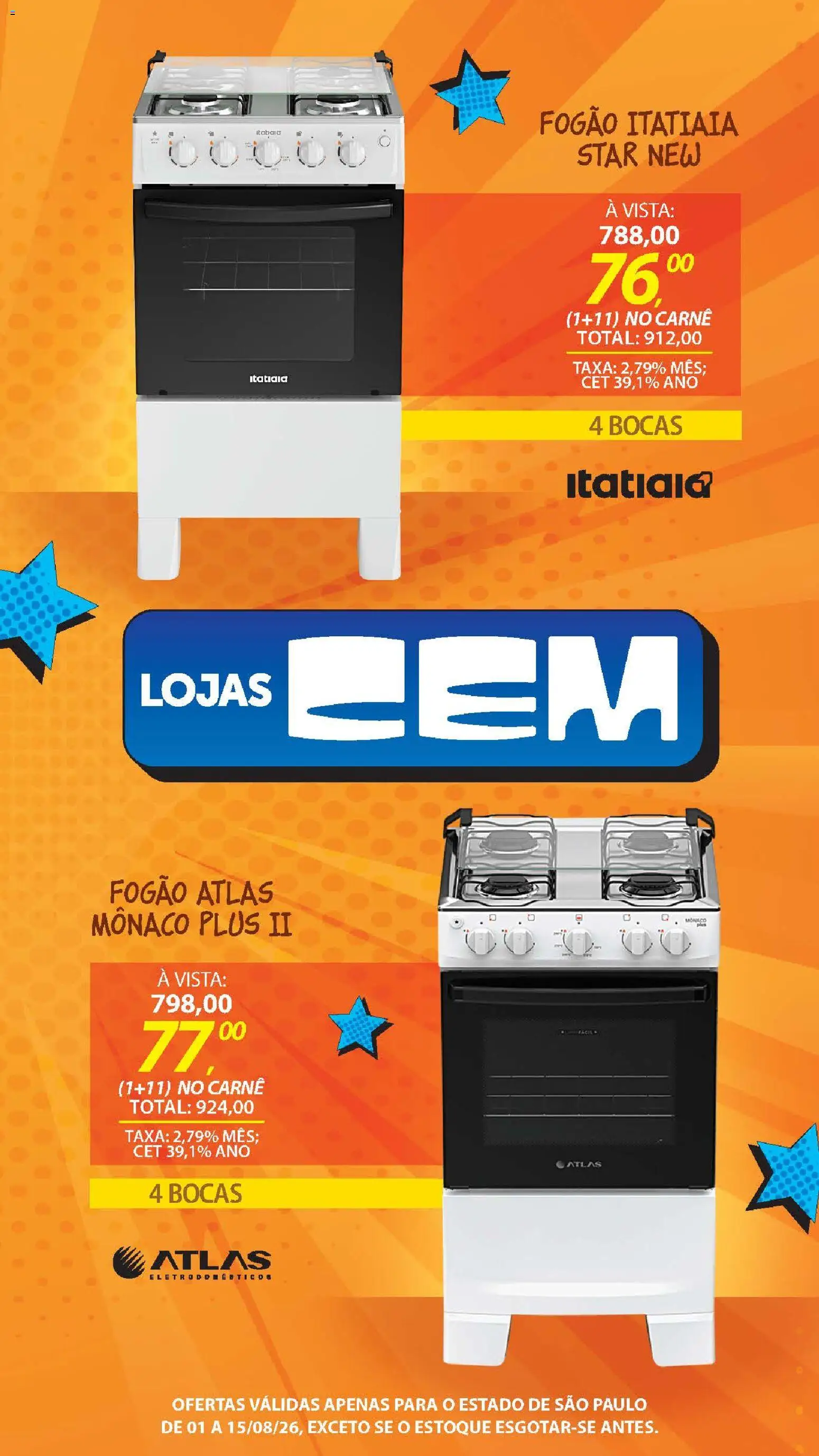 Lojas Cem Folheto - válido de 01/08/2026 | Página: 38