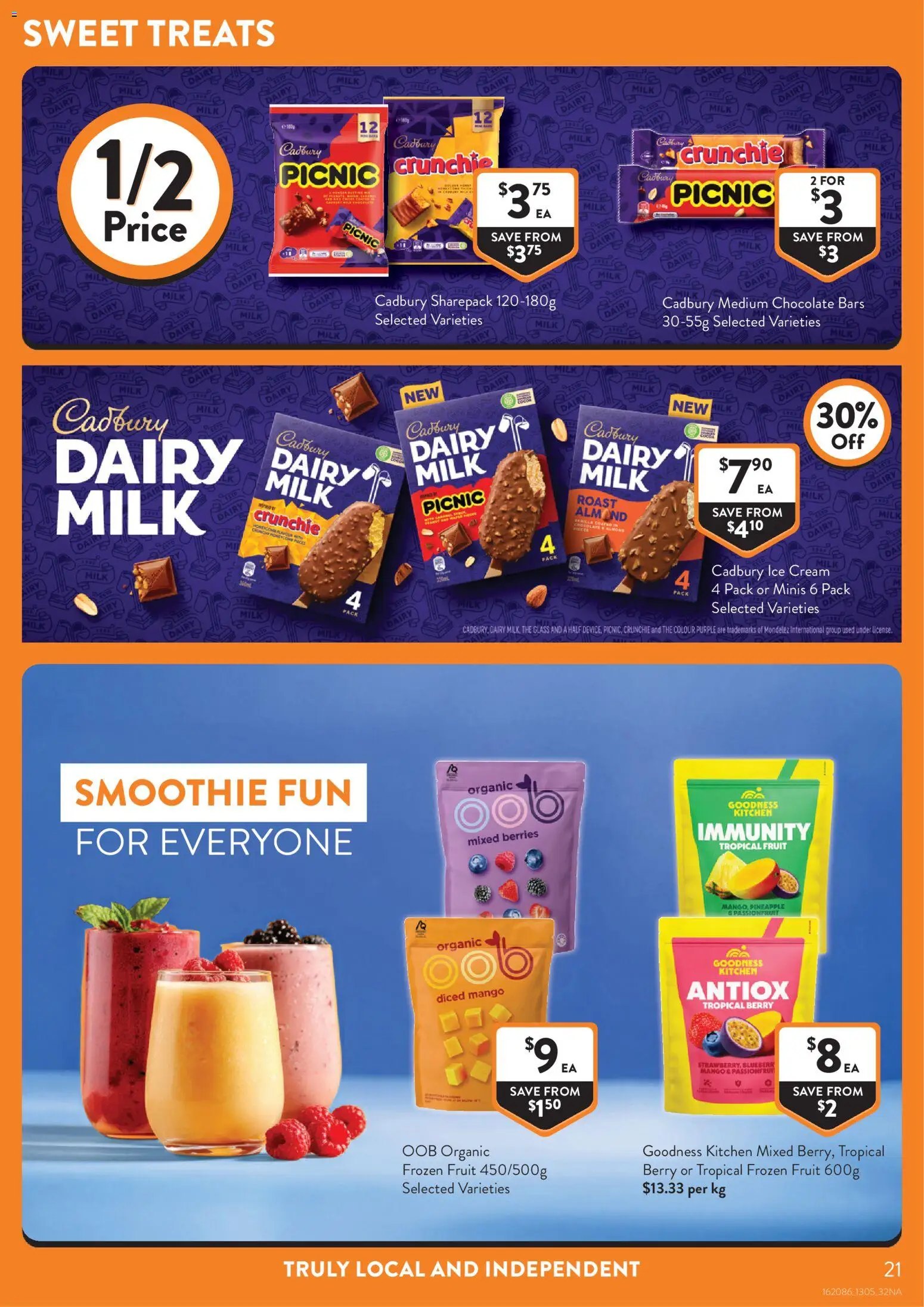 Foodworks catalogue - valid from 13.05.2026 | Page: 21 | Products: Milk, Dairy, Passionfruit, Cream