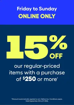 Preview of Rona weekly flyer from shop Rona valid from Sep 17, 2026