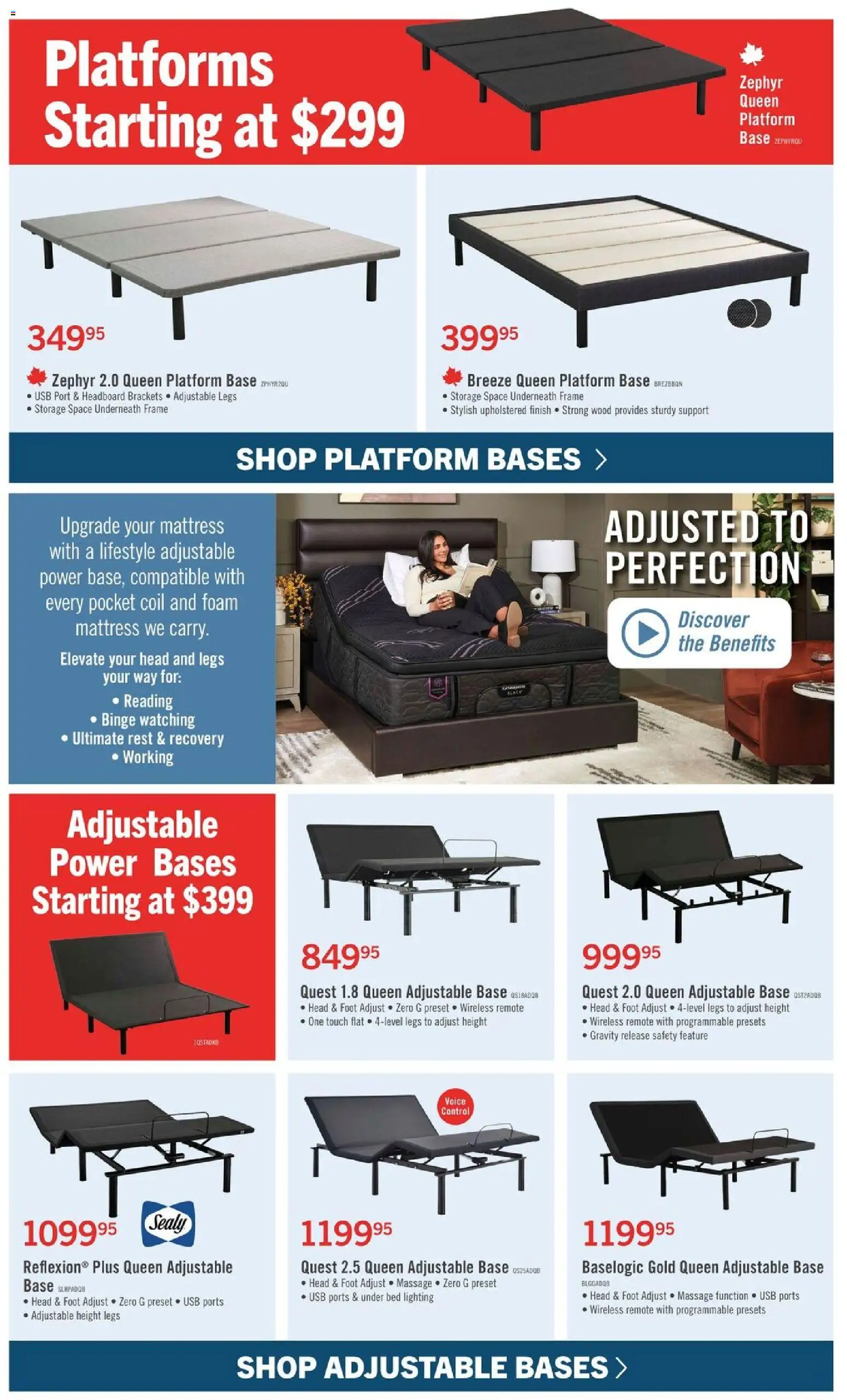 The Brick flyer valid from Jul 9, 2026 | Page: 6 | Products: Bed, Mattress