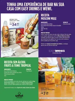 Bistek Supermercados ofertas Sensações Gastronomia - Pré-Visualização do folheto da loja Bistek Supermercados, válido de 30/09/2026 | Página: 6 | Produtos: Bebidas, Caneca, Água, Vodka