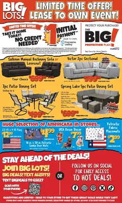 Preview of Big Lots weekly ads valid from 06/20/2026
