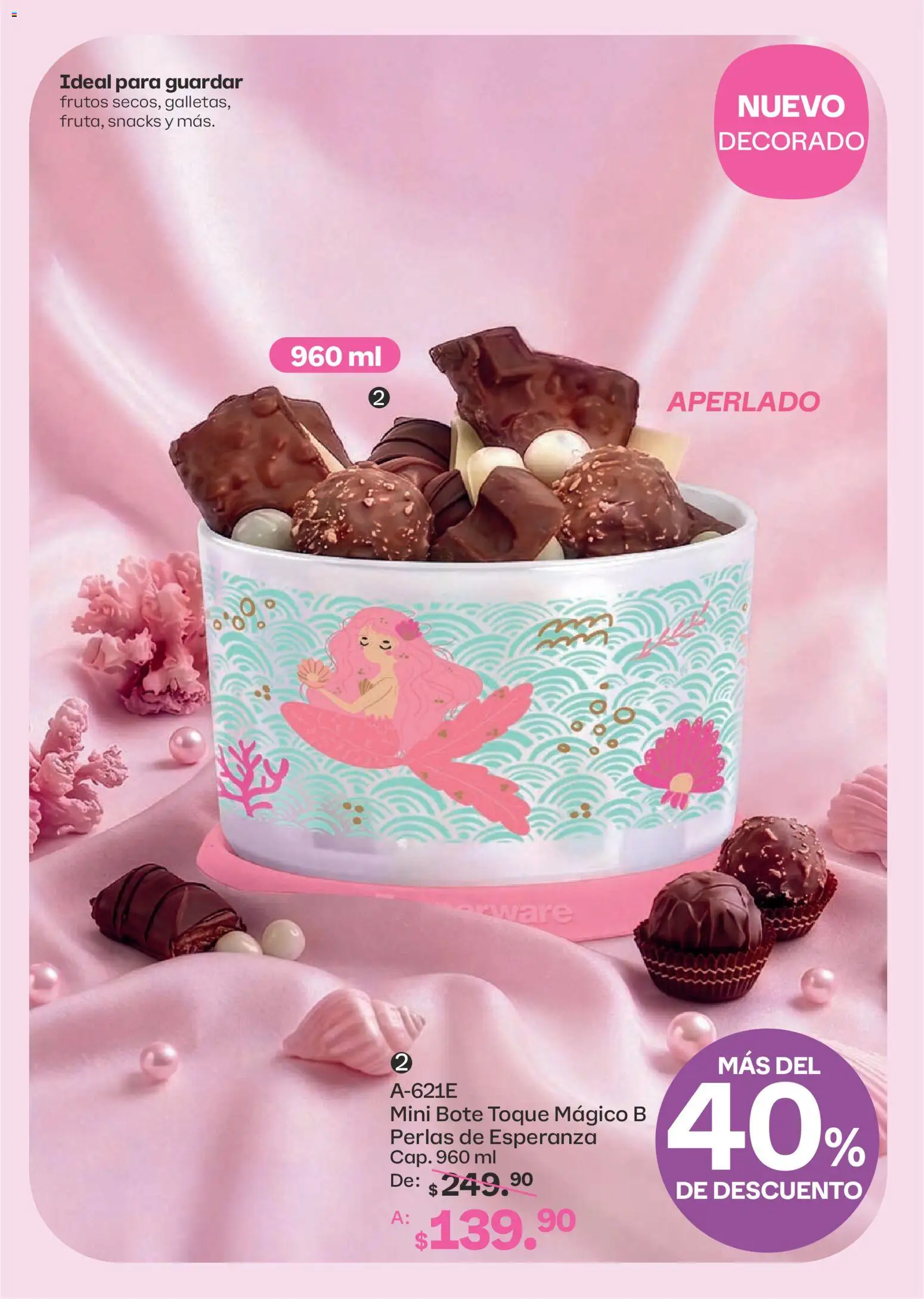 Nuevas ofertas de Tupperware válidas en toda la República Mexicana desde el 07/09/2026. ¡Encuentra las mejores ofertas en Tupperware catálogo! | Página: 5 | Productos: Snacks