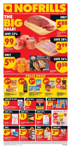 Preview of No Frills weekly flyer - AB from shop No Frills valid from Sep 10, 2026