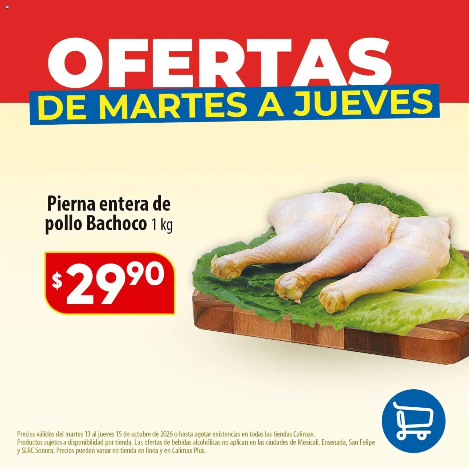 Nuevas ofertas de Calimax válidas en toda la República Mexicana desde el 13/10/2026. ¡Encuentra las mejores ofertas en Calimax folleto Ofertas de martes a jueves - carne! | Página: 3