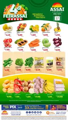 Assaí Atacadista ofertas - PA - Pré-Visualização do folheto da loja Assaí Atacadista, válido de 17.06.2026