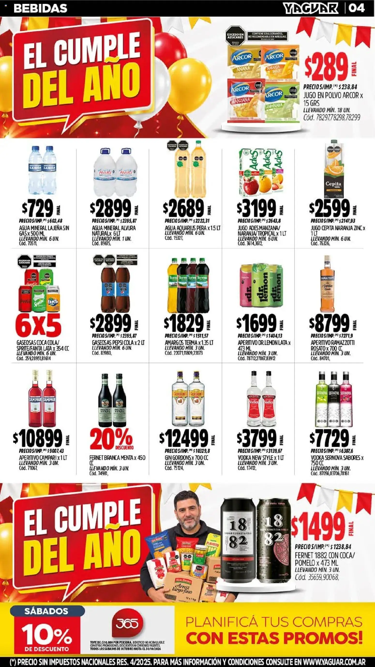 Yaguar - Oferta Semanal Neuquen │ válido desde el 26/10/2026 | Página: 5