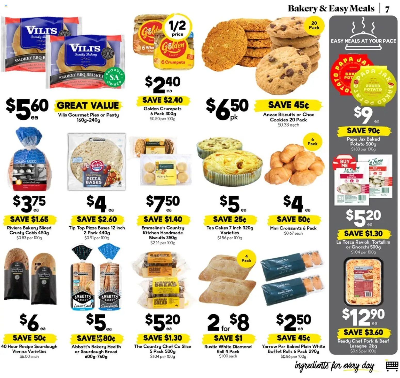 Drakes catalogue - valid from 22.04.2026 | Page: 7 | Products: Diamond, Handmade, Pizza, Bakery