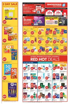 Preview of Shoppers weekly flyer / circulaire from shop Shoppers valid from Sep 12, 2026