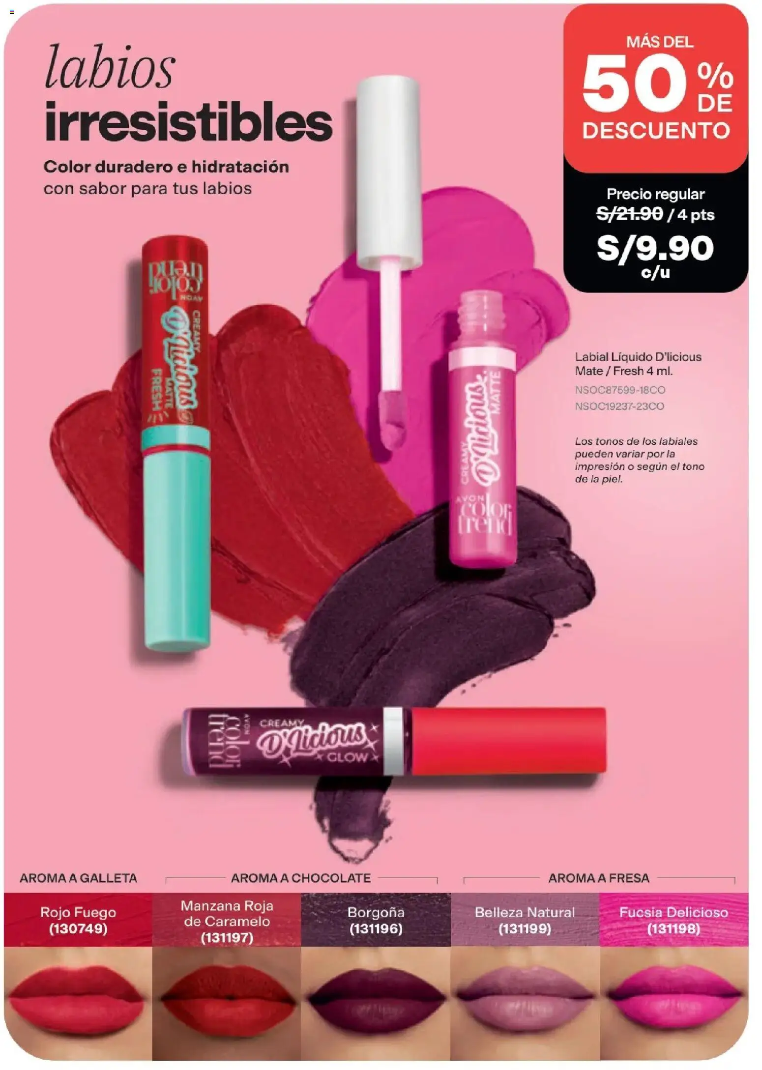 Catálogo Avon válido desde 15/09/2026 | Página: 42 | Productos: Chocolate