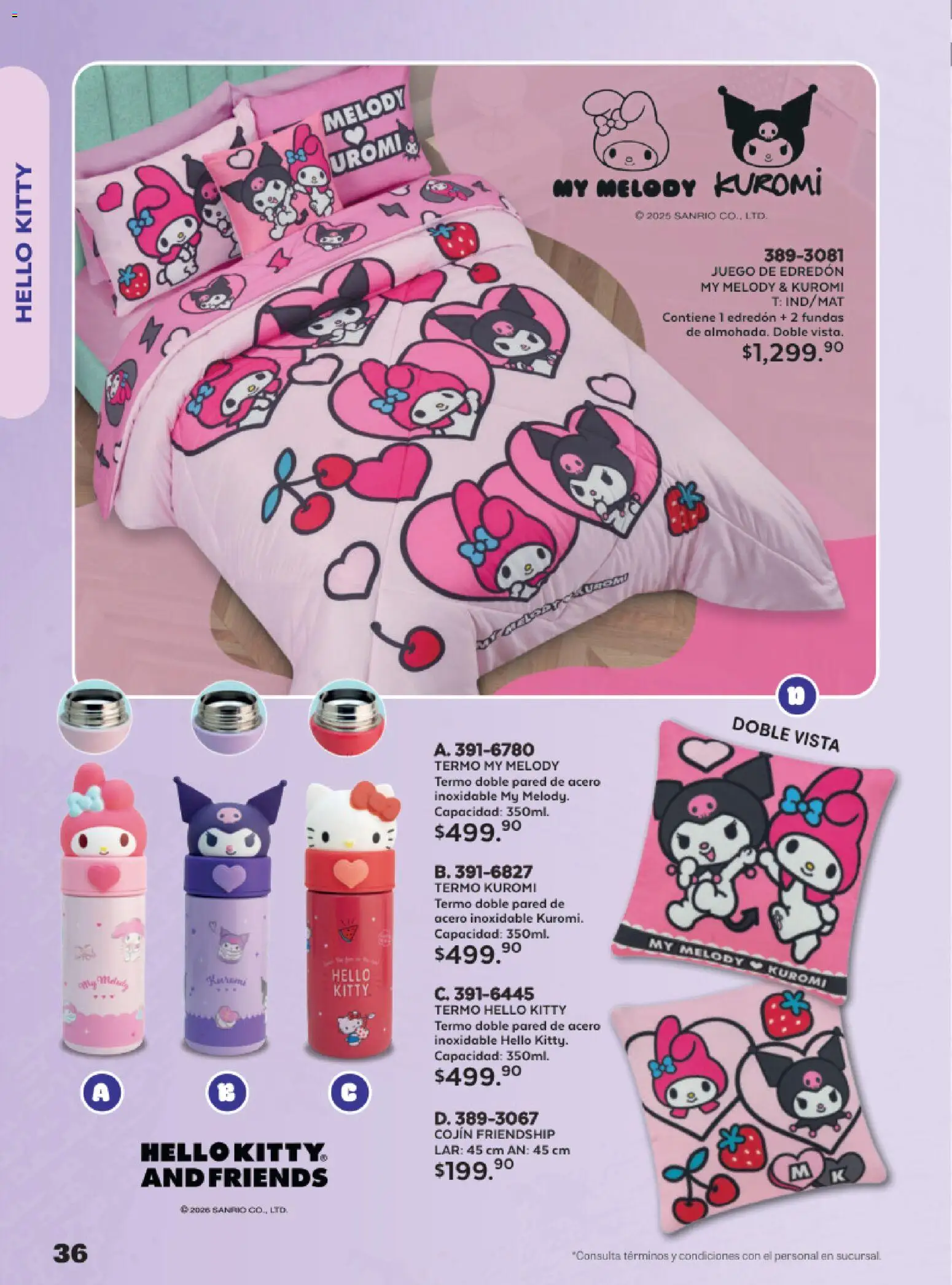Nuevas ofertas de Andrea válidas en toda la República Mexicana desde el 24.05.2026. ¡Encuentra las mejores ofertas en Andrea catálogo Lo más divertindo en ropa! | Página: 36 | Productos: Juego, Termo
