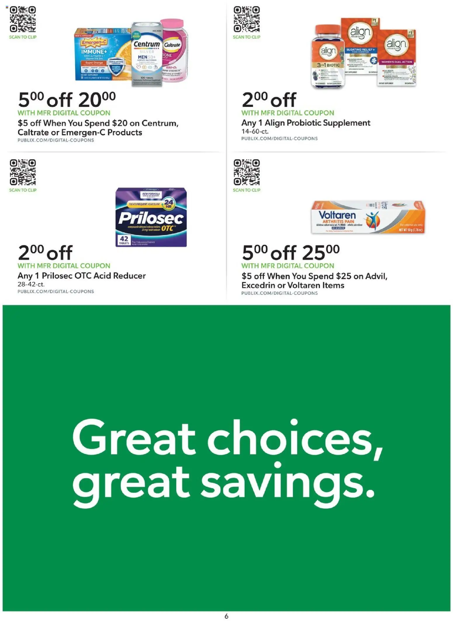Publix Extra Savings - valid from 16.05.2026 | Page: 6 | Products: Clip