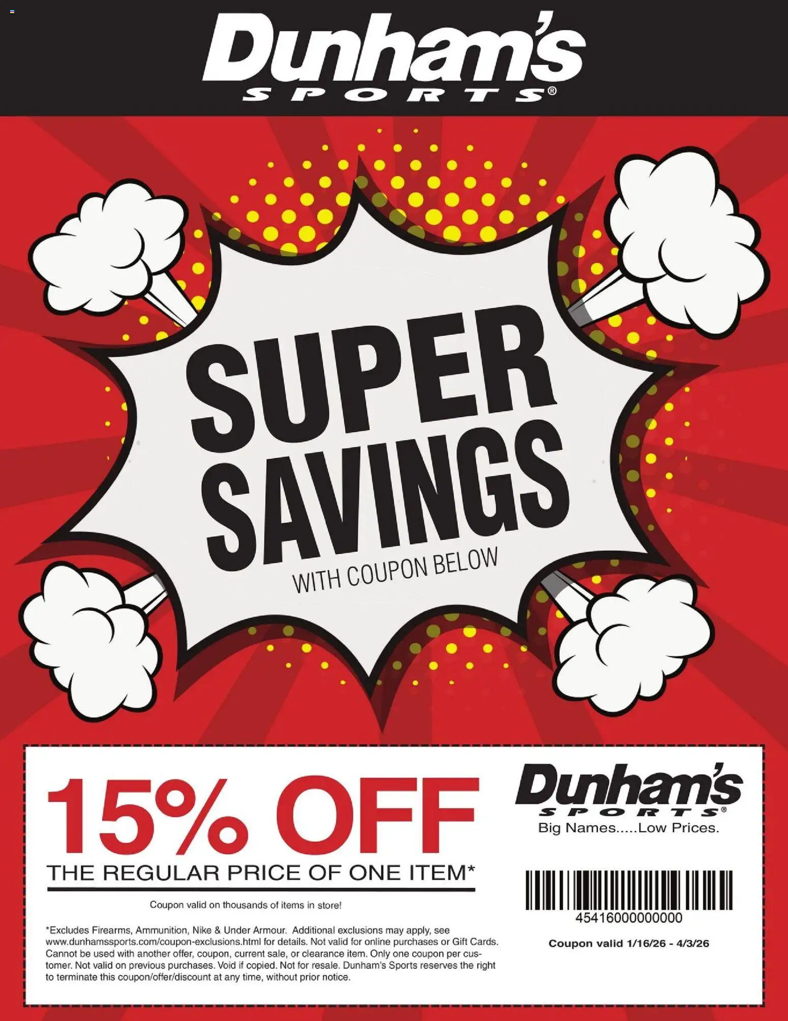 Dunham's Sports Coupon - valid from 03/20/2026 | Page: 2
