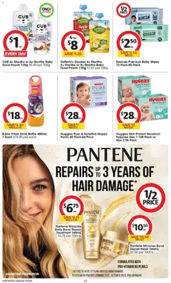 Preview of Pantene Miracles Daily Bond Repair Treatment 180mL, Pantene Miracles Daily Bond Repair Treatment, 180mL. - valid from 26/08/2026 | Page: 40