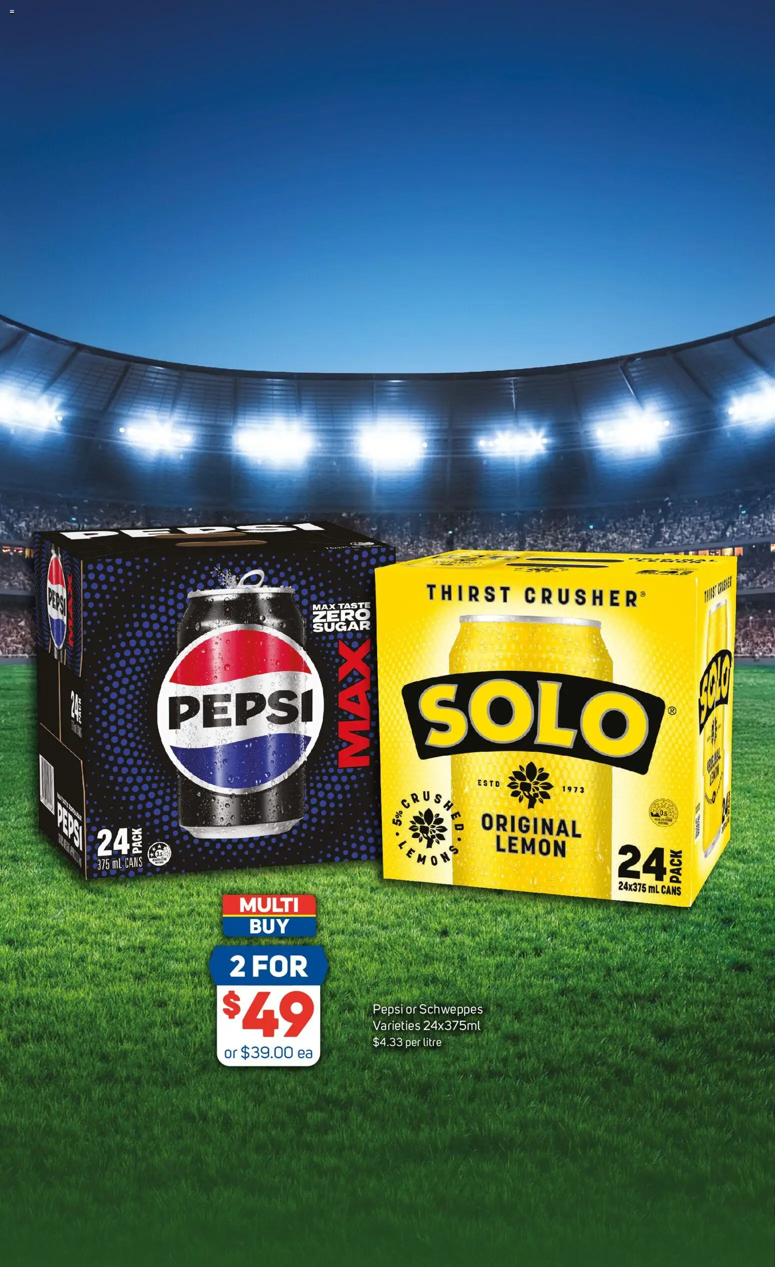 Foodland catalogue - valid from 03.06.2026 | Page: 34 | Products: Pepsi, Lemon