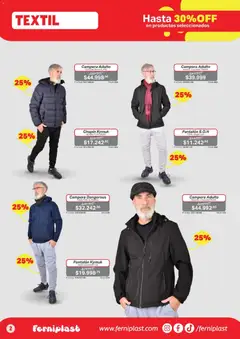 Vista previa Ferniplast catálogo válido desde el 11/06/2026 | Página: 2 | Productos: Campera