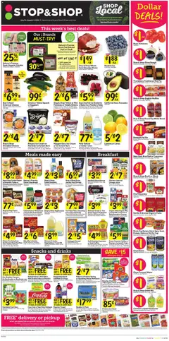 Preview of Stop & Shop weekly ads valid from 07/31/2026