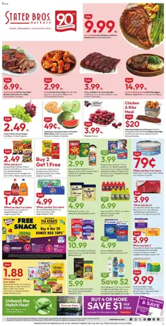 Preview of Stater Bros weekly ads valid from 08/05/2026 | Page: 1