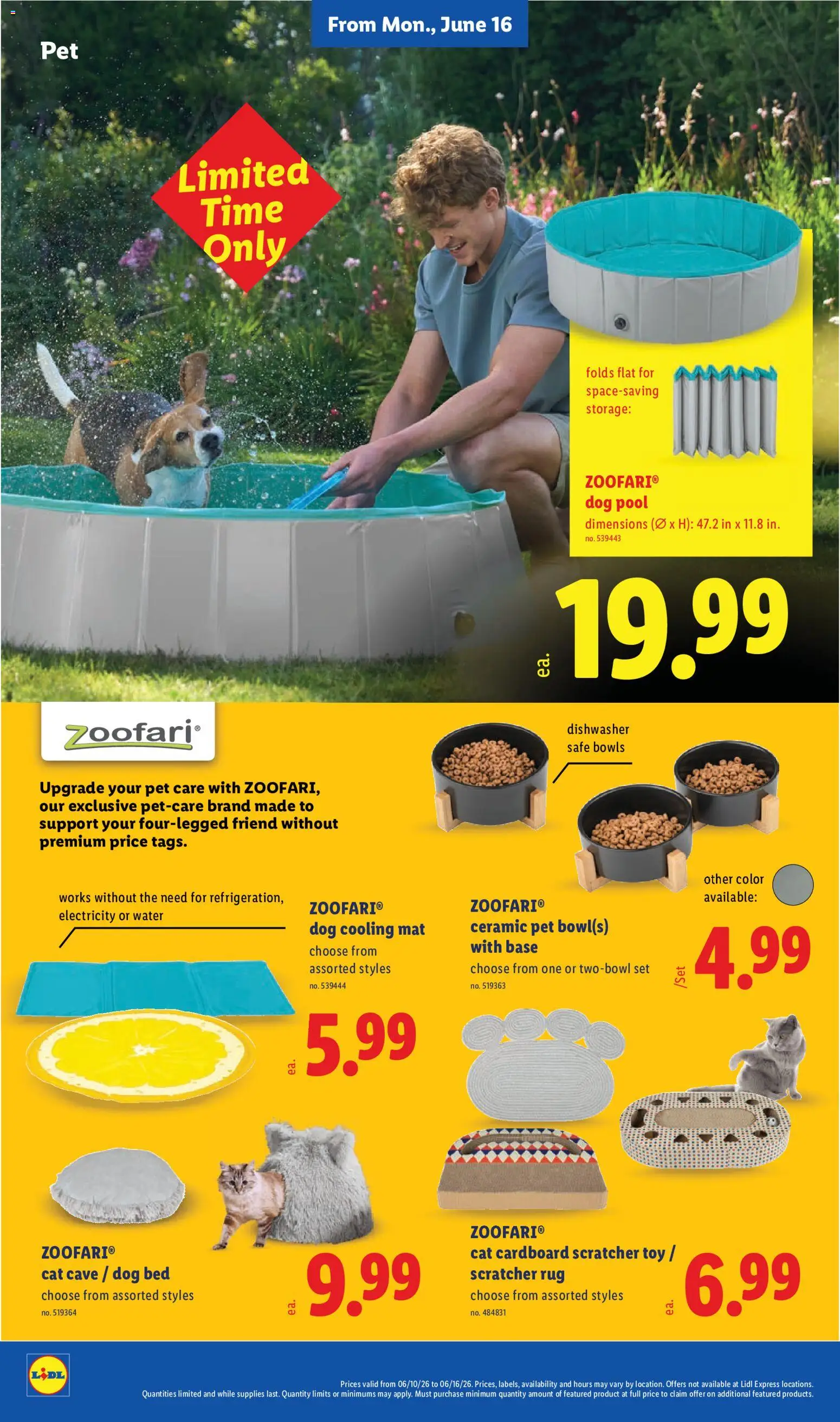 Lidl Weekly Ad - valid from 10.06.2026 | Page: 46 | Products: Bed, Safe, Water, Dishwasher