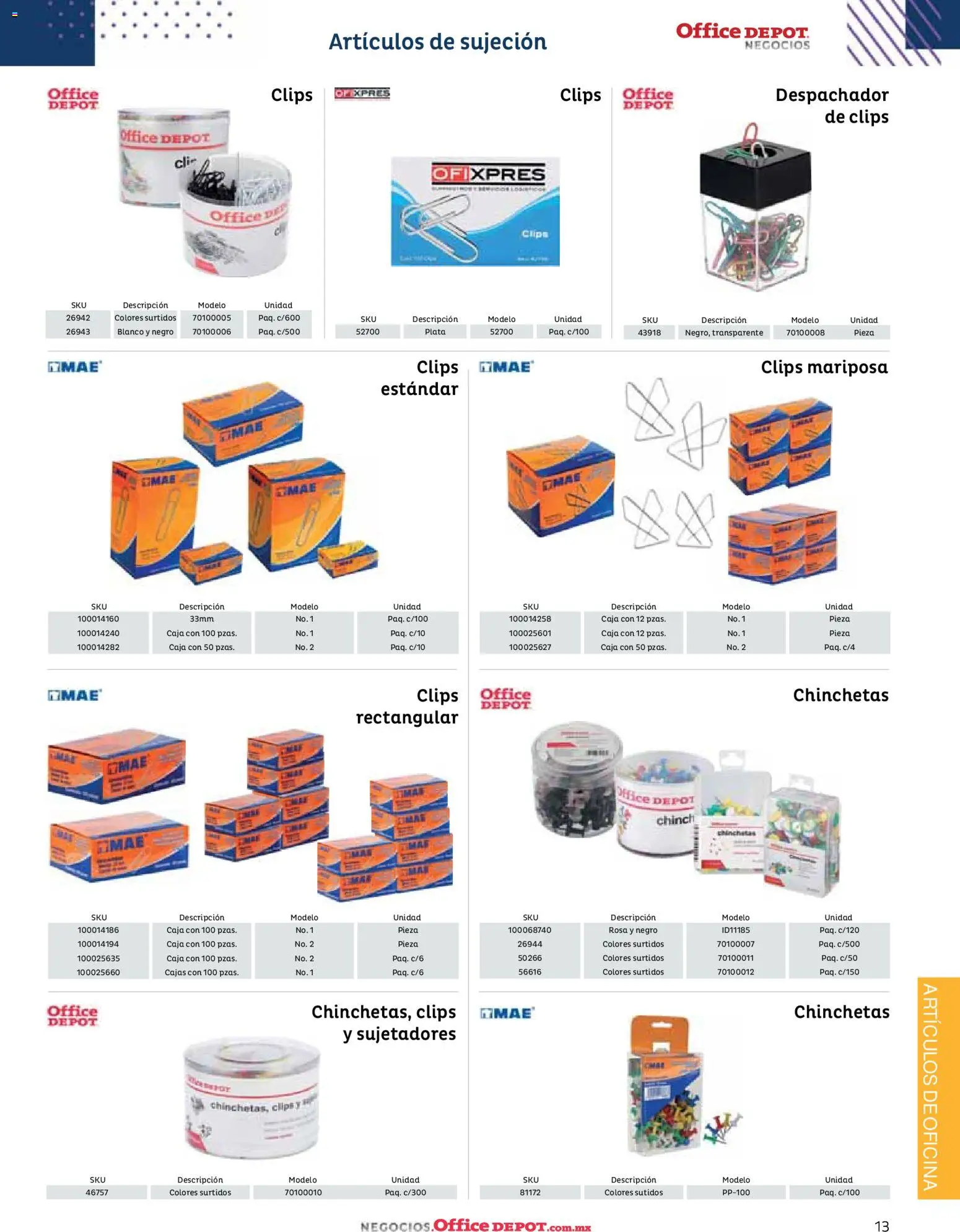 Nuevas ofertas de Office Depot válidas en toda la República Mexicana desde el 12/01/2026. ¡Encuentra las mejores ofertas en Office Depot catálogo 2026! | Página: 15 | Productos: Caja