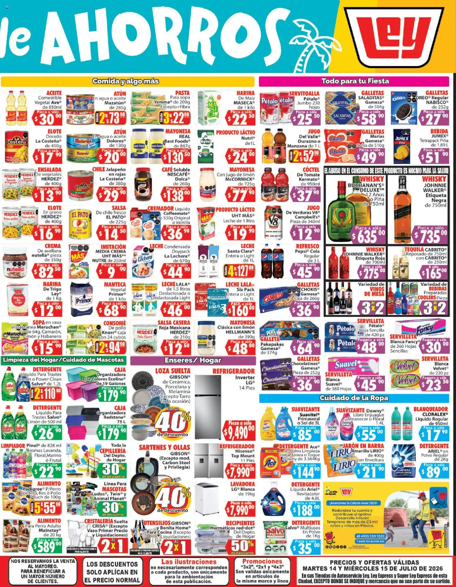 Nuevas ofertas de Casa Ley válidas en toda la República Mexicana desde el 14/07/2026. ¡Encuentra las mejores ofertas en Casa Ley folleto Autoservicio! | Página: 4