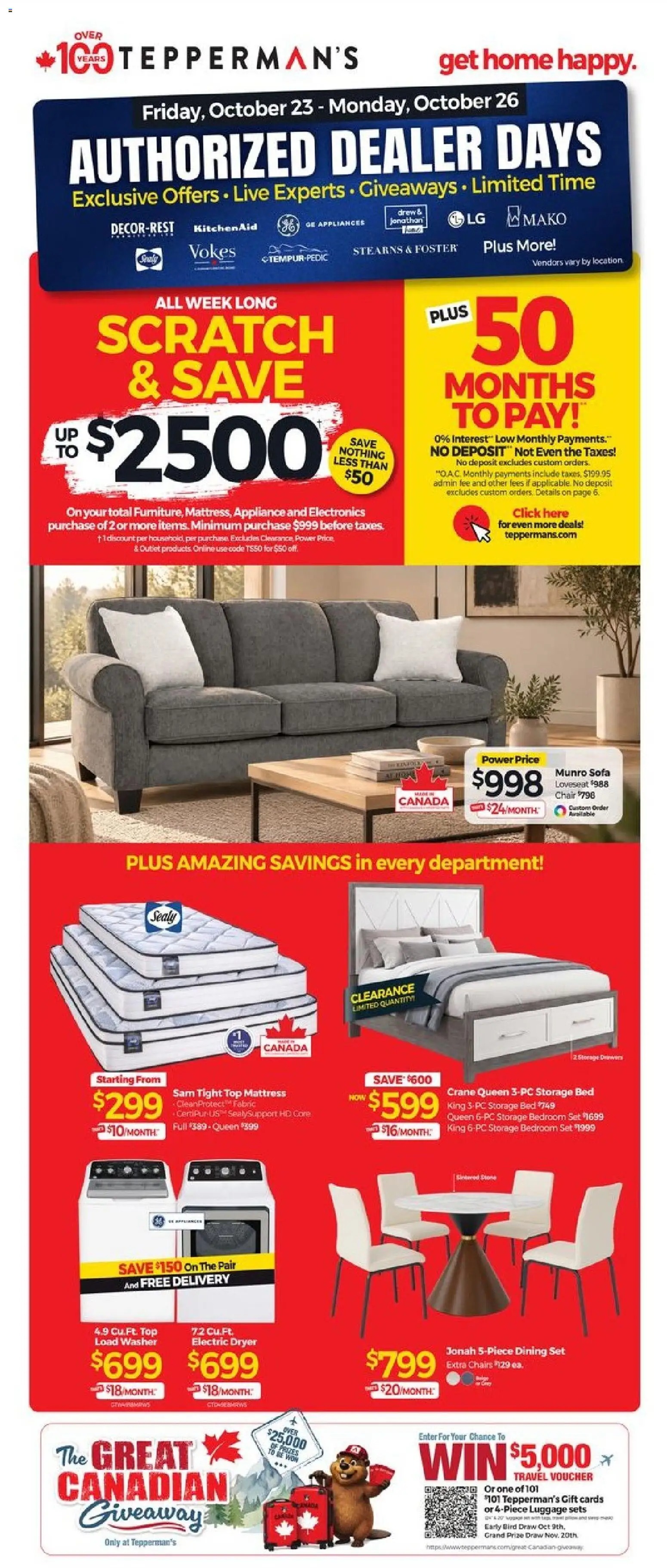 Tepperman's flyer valid from Oct 23, 2026 | Page: 5