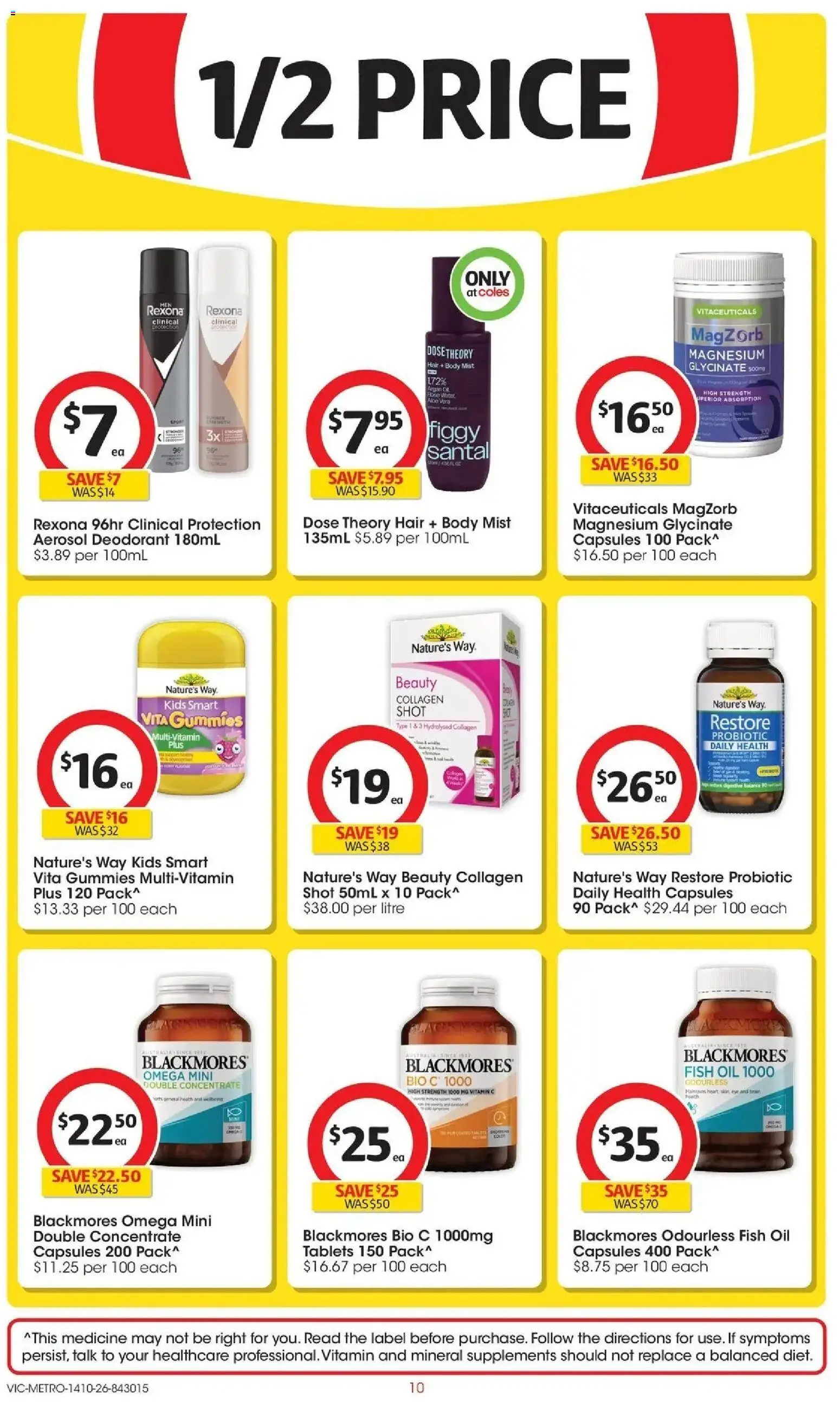 ﻿Coles catalogue valid from 14/10/2026 > Online Australia | Page: 10
