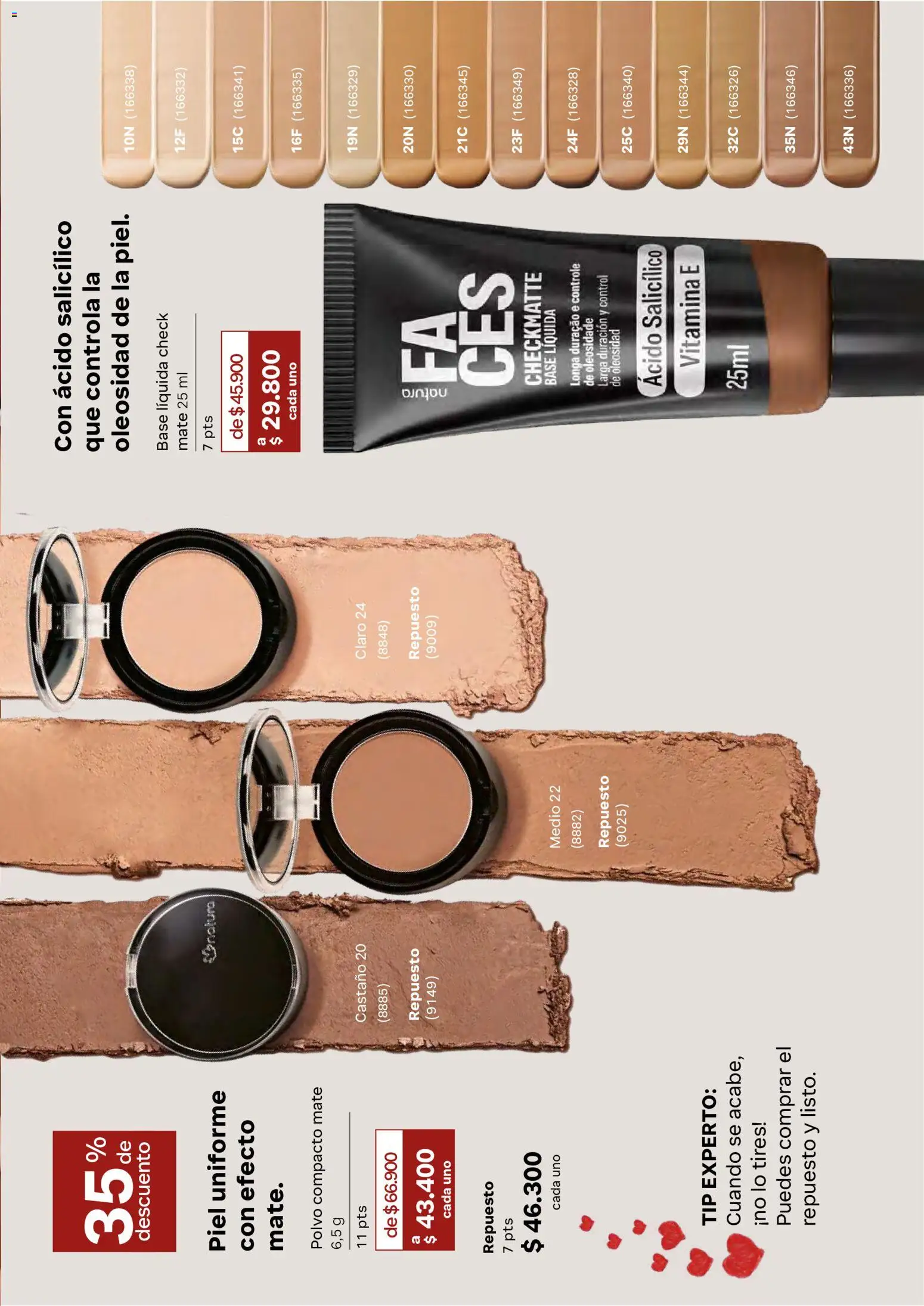 Natura revista - valida desde el 29.04.2026 | Página: 83 | Productos: Polvo compacto, Polvo