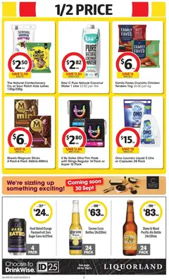 Preview of Coles Catalogue Dunsborough - valid from 23/09/2026 | Page: 2 | Products: Plant, Detergent, Coconut, Sanitary pads