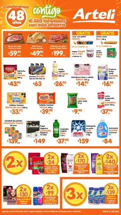 Vista previa de Arteli folleto, nuevo folleto de la tienda, válido en México a partir del 30/07/2026