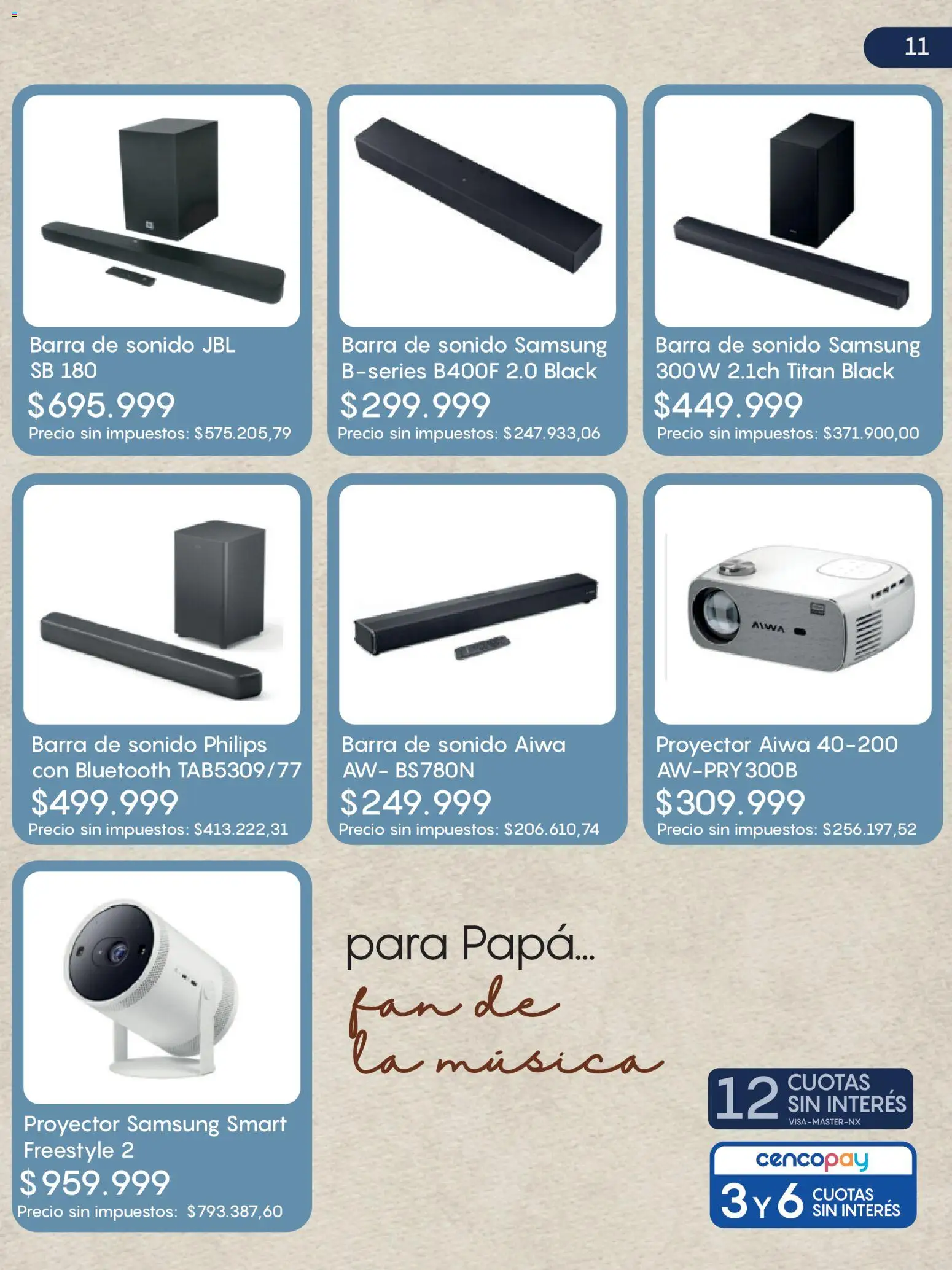 Jumbo - Día Del Padre │ válido desde el 09.06.2026 | Página: 12 | Productos: Papa, Proyector