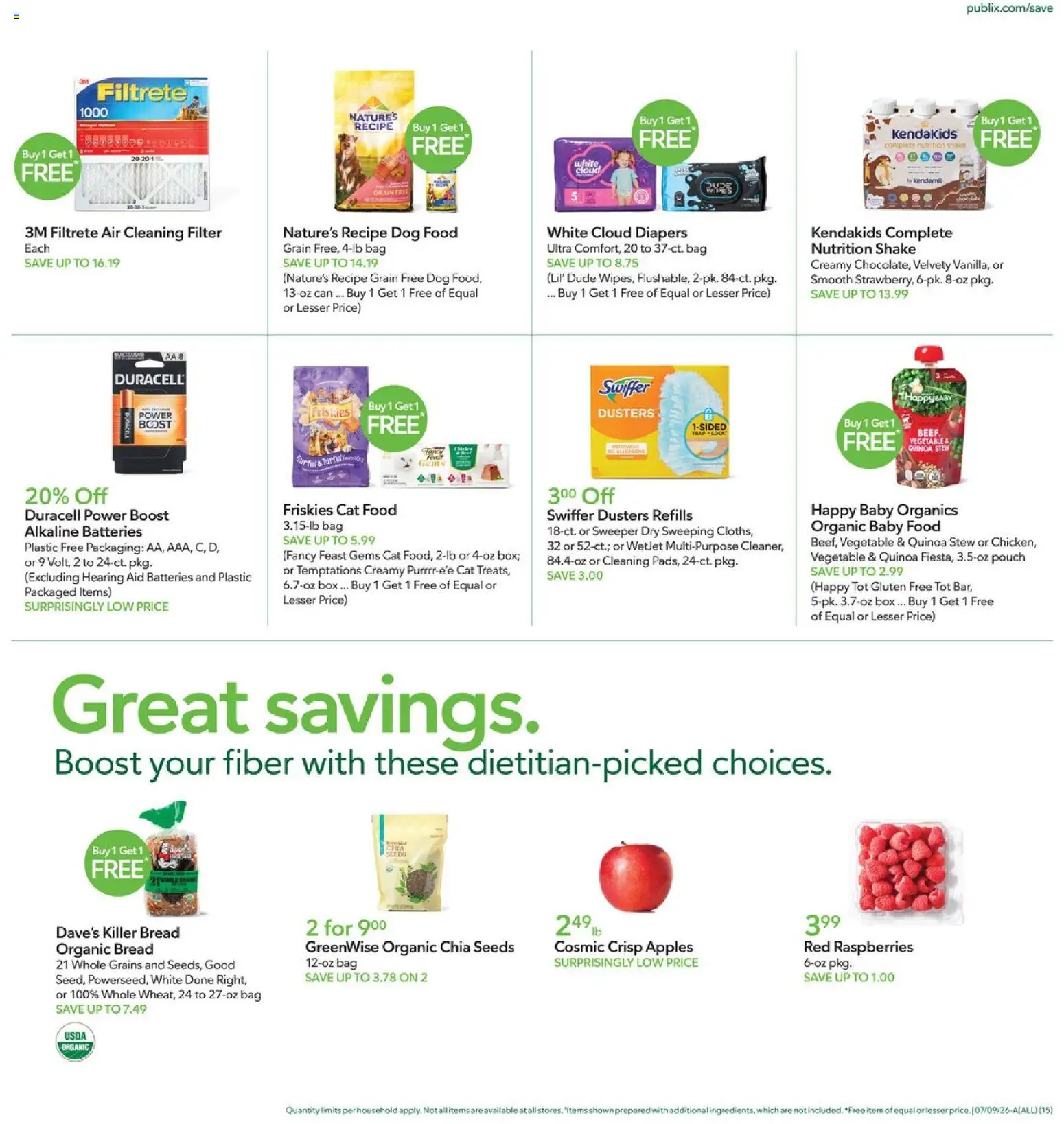 Publix Weekly Ad - valid from 07/08/2026 | Page: 15