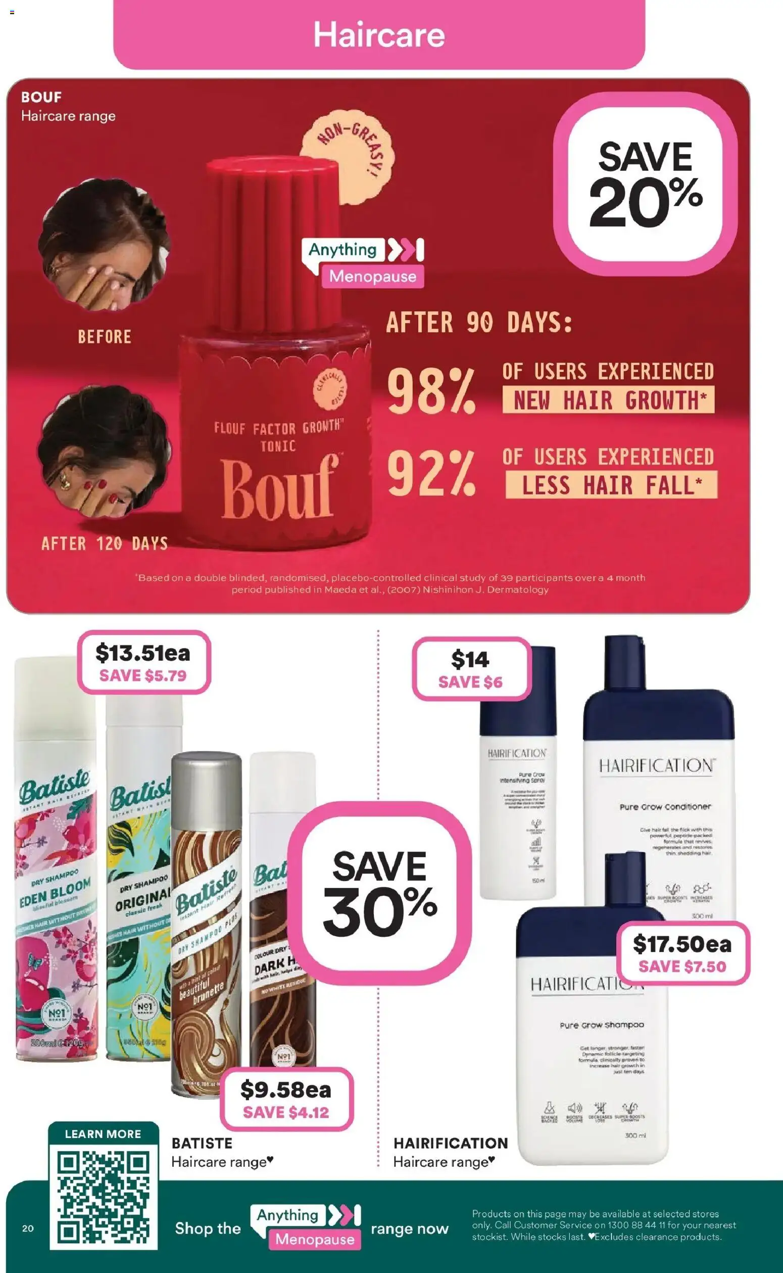 Priceline Pharmacy catalogue - valid from 05.03.2026 | Page: 20 | Products: Shampoo, Conditioner